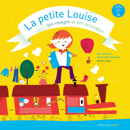 Affiche La Petite Louise ses voyages et son accordéon
