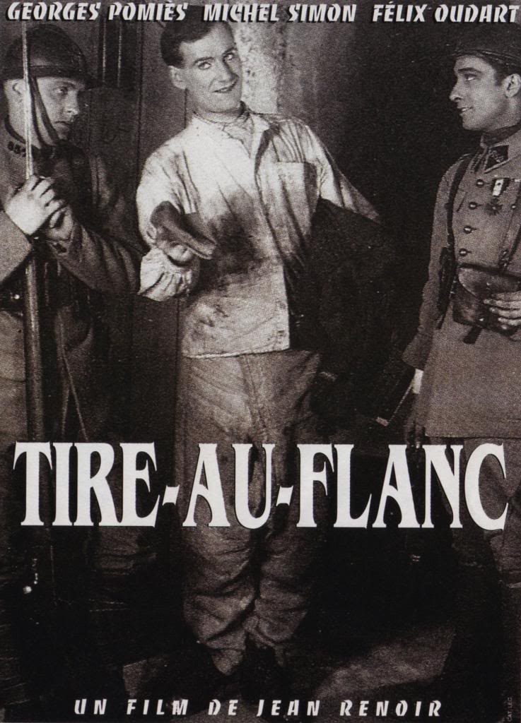 Affiche du film Tire-au-flanc de Jean Renoir