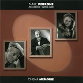 Pochette de l'album Cine Mémoire de Marc Perrone