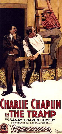 Le vagabond de Charlie Chaplin