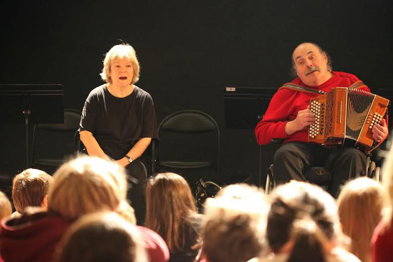 Sepctacle conte / accordeon avec les enfants